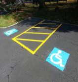 Chapman Paving Parking Lot Striping Services in the Cleveland, Ohio Area